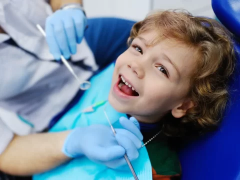 Child in Dental Chair